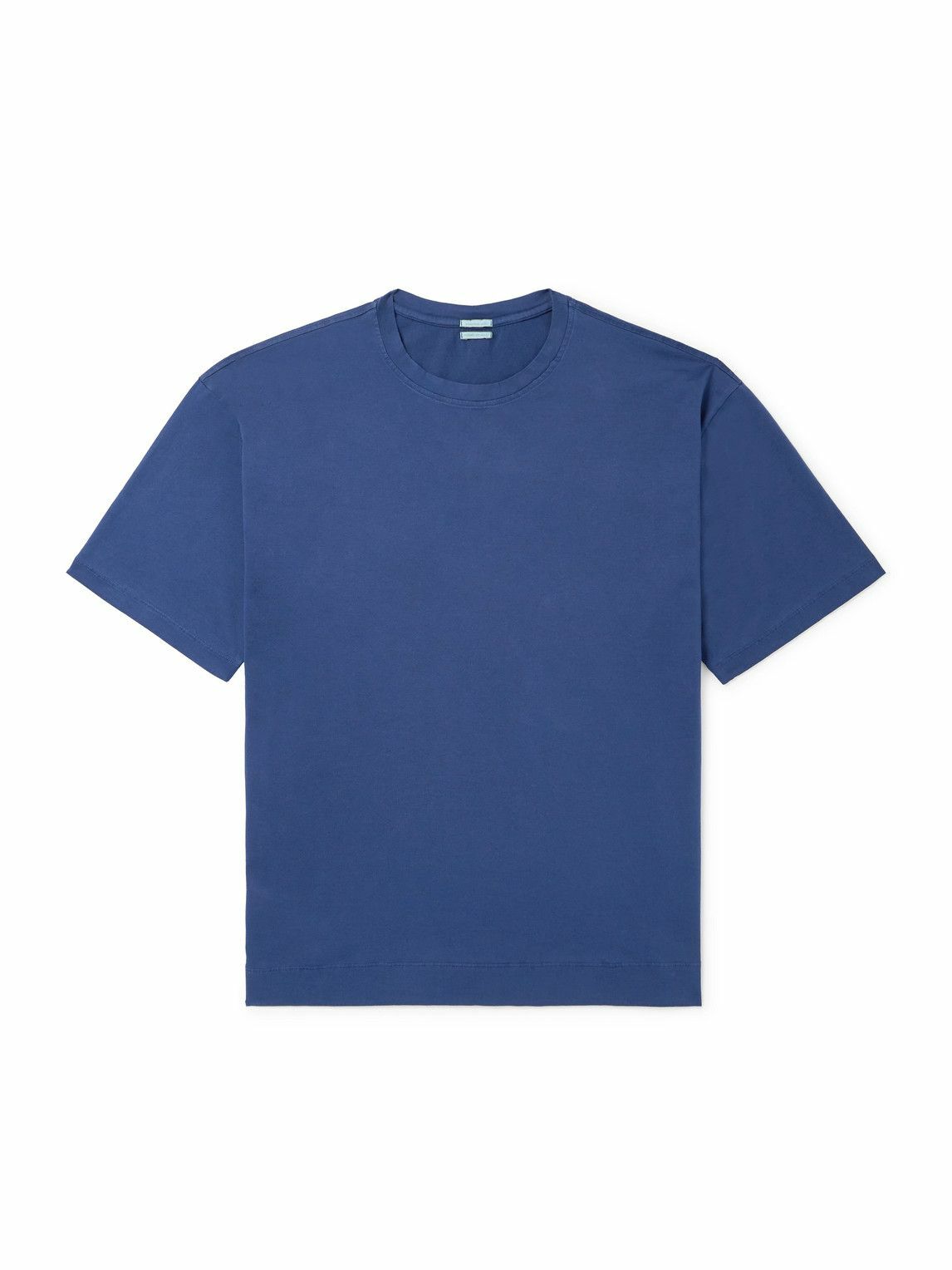 Massimo Alba - Nevis Cotton-Jersey T-Shirt - Blue