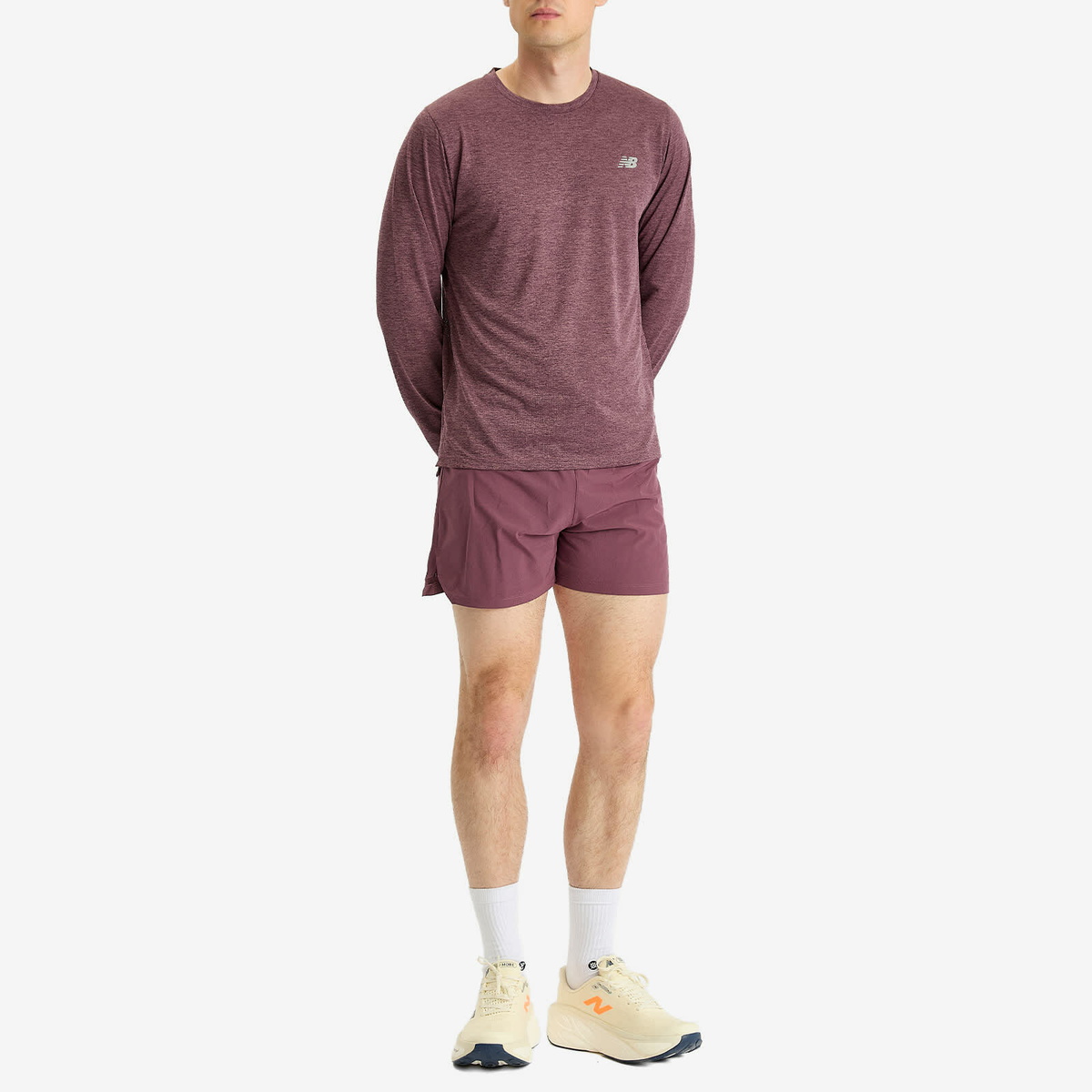 New Balance Athletics Long Sleeve in Purple