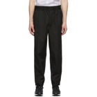 Comme des Garcons Shirt Black Poplin Workstitch Trousers