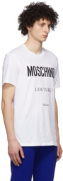 Moschino White 'Moschino Couture' T-Shirt