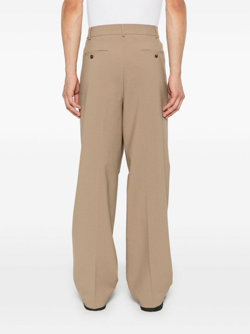 The Frankie Shop Neutral Beo Trousers