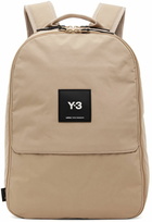 Y-3 Beige Tech Backpack