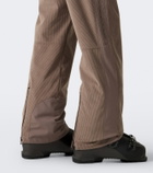 Bogner Corven belted corduroy ski pants
