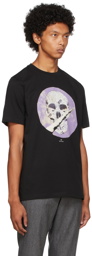 PS by Paul Smith Black Rip Skull T-Shirt