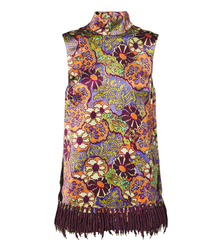 Photo: Alémais Joanna floral fringed top