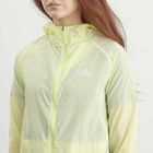 Nike Women's ACG Trail Repel Jacket in Lt Lemon Twist/Peat Moss/Summit White