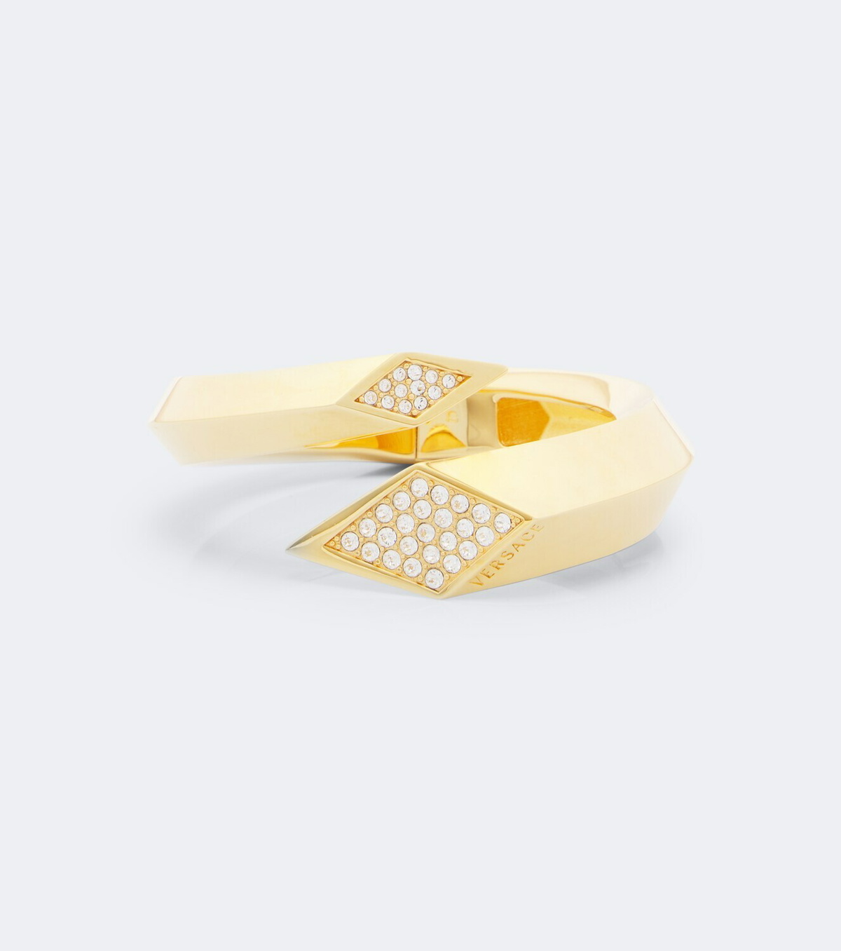 Versace Blade crystal-embellished cuff bracelet