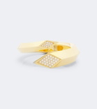 Versace Blade crystal-embellished cuff bracelet