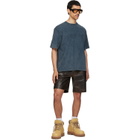 Off-White Navy Bookish Mar Skate T-shirt