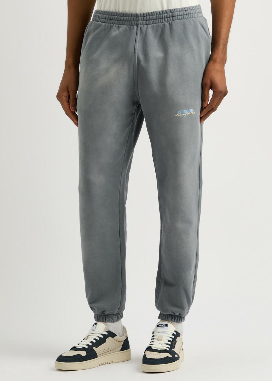 Represent Patron Of The Club Cotton Sweatpants Grey