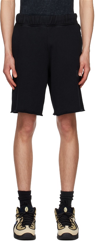 Photo: OVER OVER Black Easy Shorts