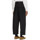 Studio Nicholson Black Ellis Trousers
