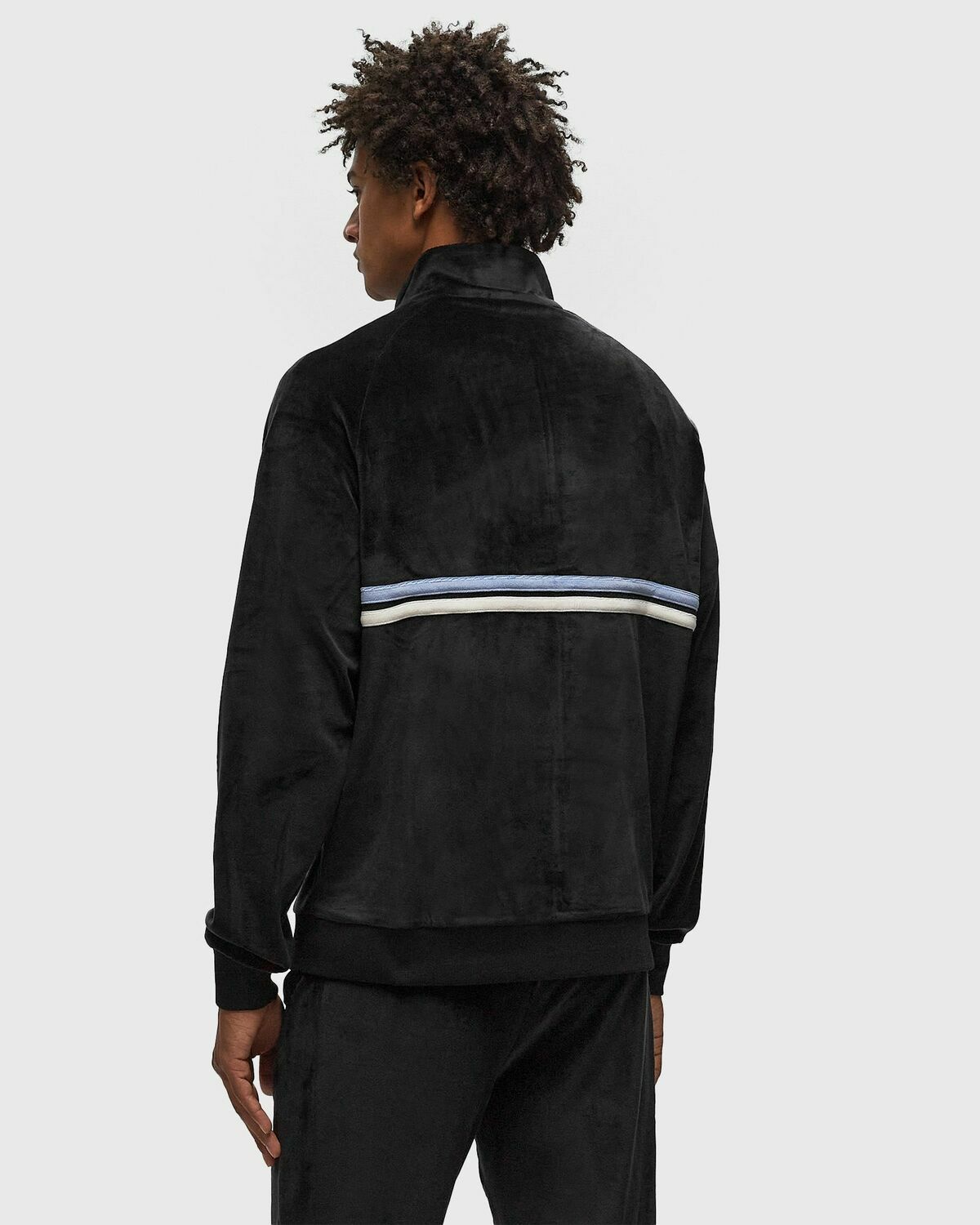 Sergio Tacchini DALLAS 024 TRACKTOP Black Mens Track Jacket Sergio 