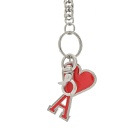 AMI Men's ADC Key Ring in Scarlet Red