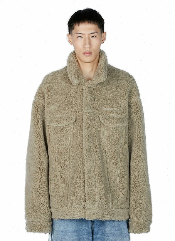 Photo: Balenciaga - Fleece Jacket in Beige