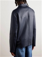 LOEWE - Leather Jacket - Blue