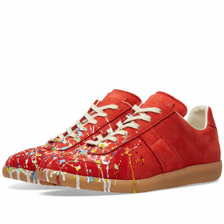 Photo: Maison Margiela 22 Painter Replica Sneaker Red