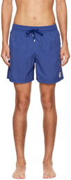 Palm Angels Blue Vilebrequin Edition Swim Shorts