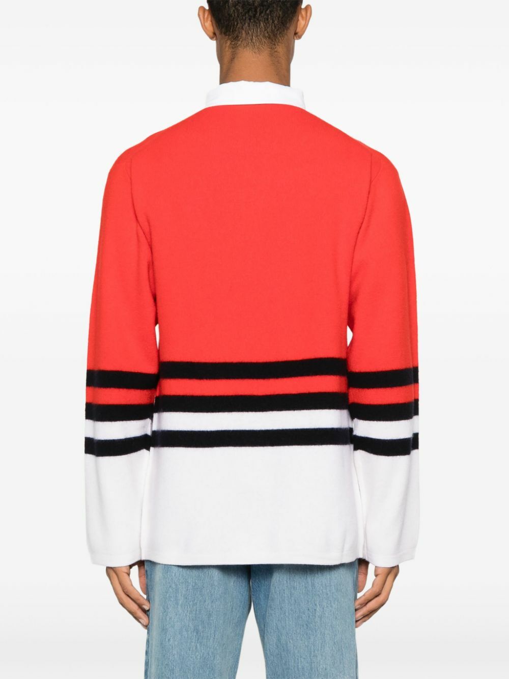 Wales Bonner Cypher Polo Sweater