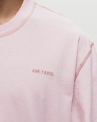 Ami Paris Fade Out Tee Pink - Mens - Shortsleeves