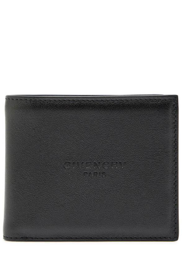 Photo: Givenchy Logo Leather Wallet - Black - One Size