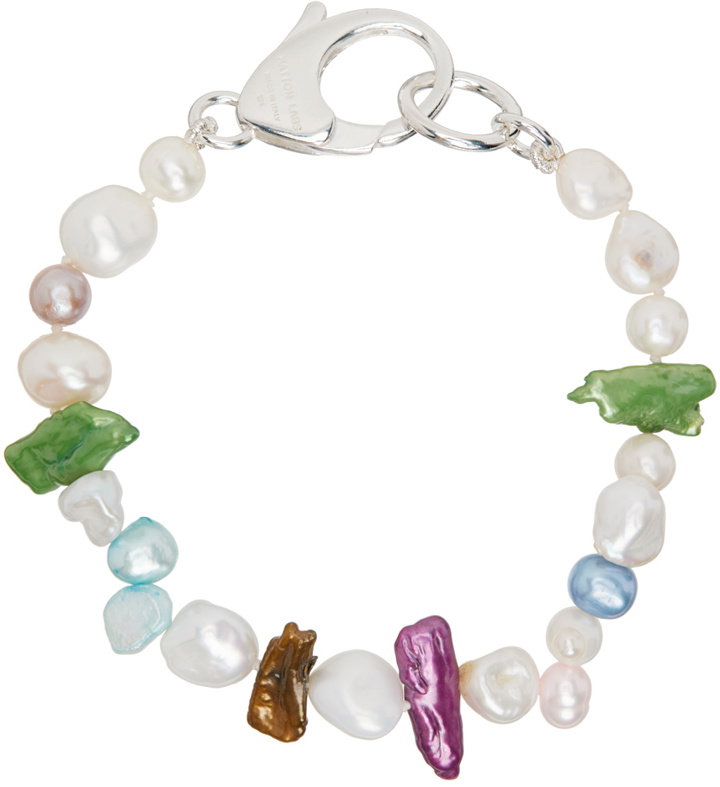 Photo: Hatton Labs Multicolor 'La Croisette Pearl' Bracelet