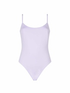 MC2 Saint Barth Lilac One Piece Swimsuit