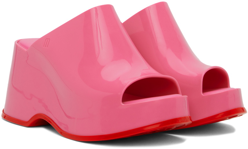Melissa Pink Patty Mules