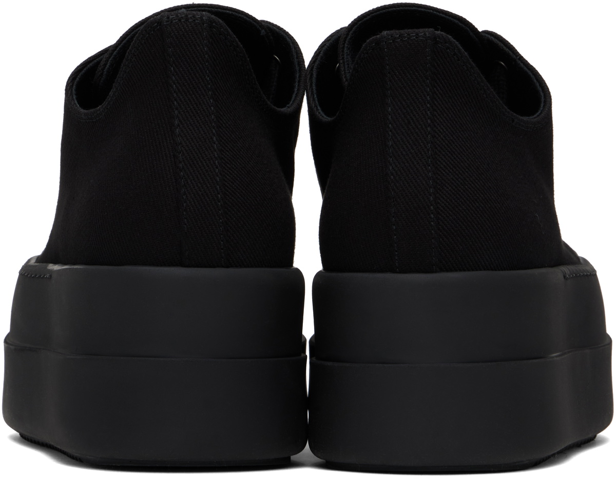 Rick Owens DRKSHDW Black Porterville Double Bumper Low