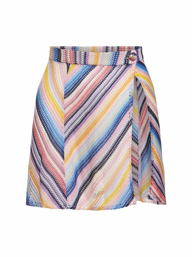 Photo: MISSONI - Striped Knit Mini Skirt