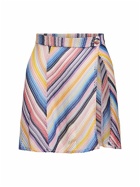 MISSONI - Striped Knit Mini Skirt
