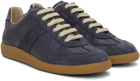 Maison Margiela Navy Replica Sneakers