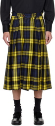 Vivienne Westwood Yellow & Navy Culottes Shorts