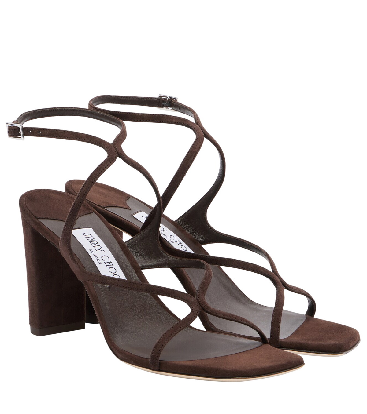 Jimmy Choo Black Suede Tegan 85 Heels Jimmy Choo