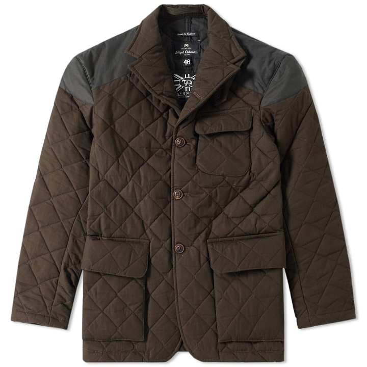 Photo: Nigel Cabourn x Lavenham Quilted Mallory Jacket
