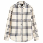 Portuguese Flannel Men's Upper Overshirt in Ecru