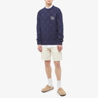 Palmes Men's Love Knitted Sweat in Navy