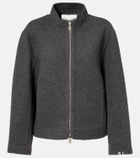 Extreme Cashmere Motor wool and cashmere bomber jacket