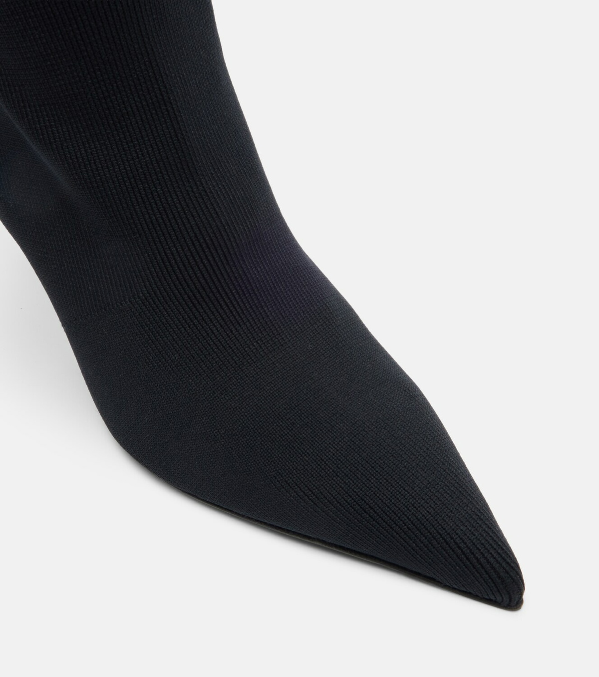 Balmain Knitted wedge over-the-knee boots