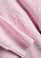 Alexanderwang.t Hooded Chenille Mini Dress Light Pink