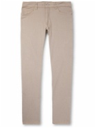 Peter Millar - Wayfare Slim-Fit Stretch-TENCEL™ and Cotton-Blend Twill Trousers - Neutrals