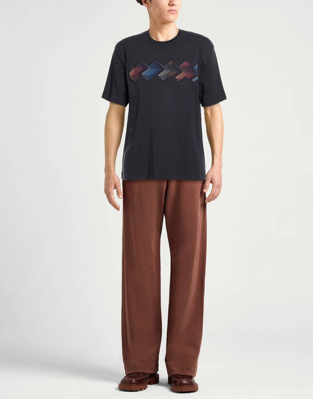 Missoni Mens T-shirt Midnight in Blue