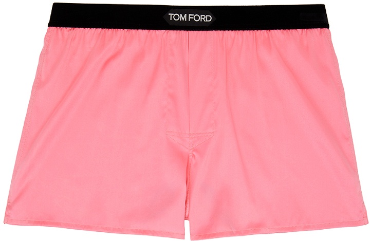 Photo: TOM FORD Pink Patch Boxers
