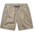 Save Khaki United - Easy Cotton-Twill Drawstring Shorts - Brown