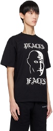 PLACES+FACES Black Old English T-Shirt