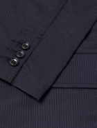 COMME DES GARÇONS SHIRT - Herringbone Shell Blazer - Blue