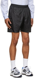 Palmes Black Middle Shorts