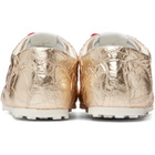 Marni Gold Softy Soccer Sneakers