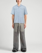 Neil Barrett Mens Shirt Light in Blue