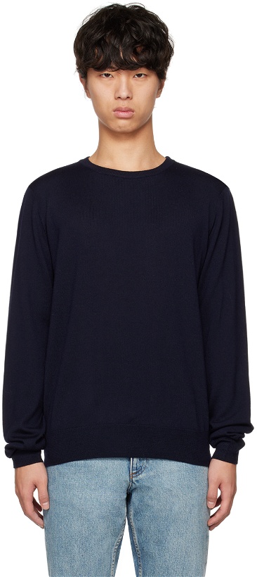 Photo: A.P.C. Navy King Sweater